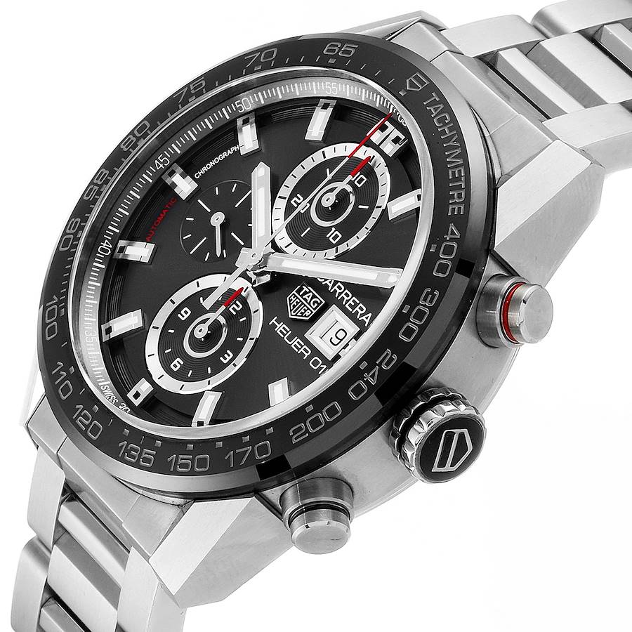 Tag Heuer Carrera Stainless Steel CAR201W.BA0714 | Stock 31351 ...