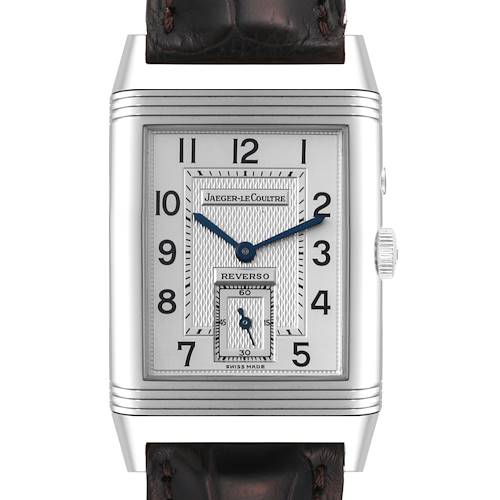 Photo of Jaeger LeCoultre Reverso Duo Day Night Steel Mens Watch 270.8.54 Q270854