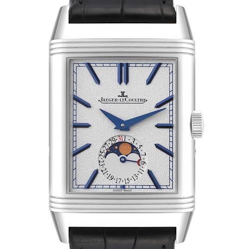 Photo of Jaeger LeCoultre Reverso Tribute Duoface Steel Mens Watch 216.8.D3 Q3958420 Card