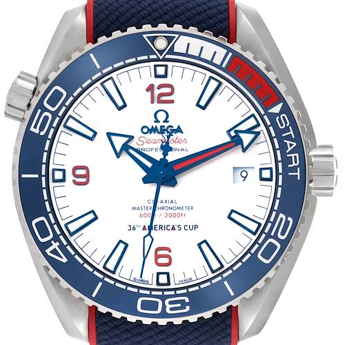 Photo of Omega Seamaster Planet Ocean America Cup Limited Edition Watch 215.32.43.21.04.001 Unworn