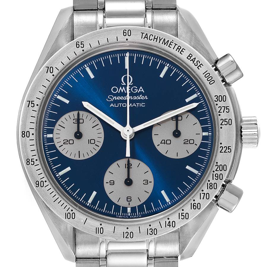 Omega Speedmaster Reduced Limited Edition Automatic Watch 3510.82.00 Box Card SwissWatchExpo