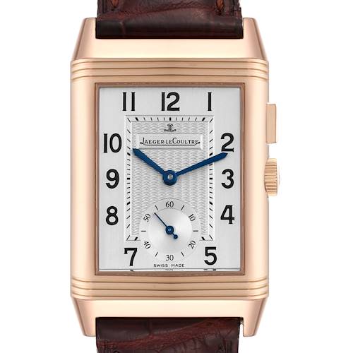 Photo of Jaeger LeCoultre Reverso Duoface Rose Gold Mens Watch 272.2.54 Q2712410