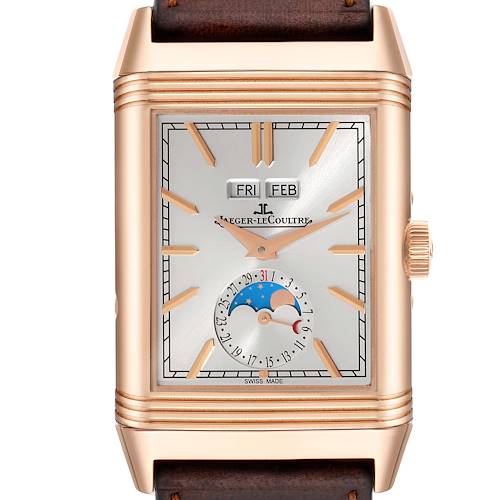 Photo of Jaeger LeCoultre Reverso Tribute Duoface Rose Gold Mens Watch 216.2.D3 Q3912530