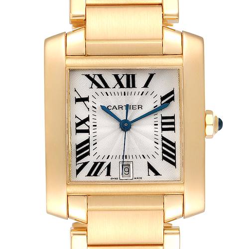 Photo of Cartier Tank Francaise Large Yellow Gold Automatic Unisex Watch W50001R2