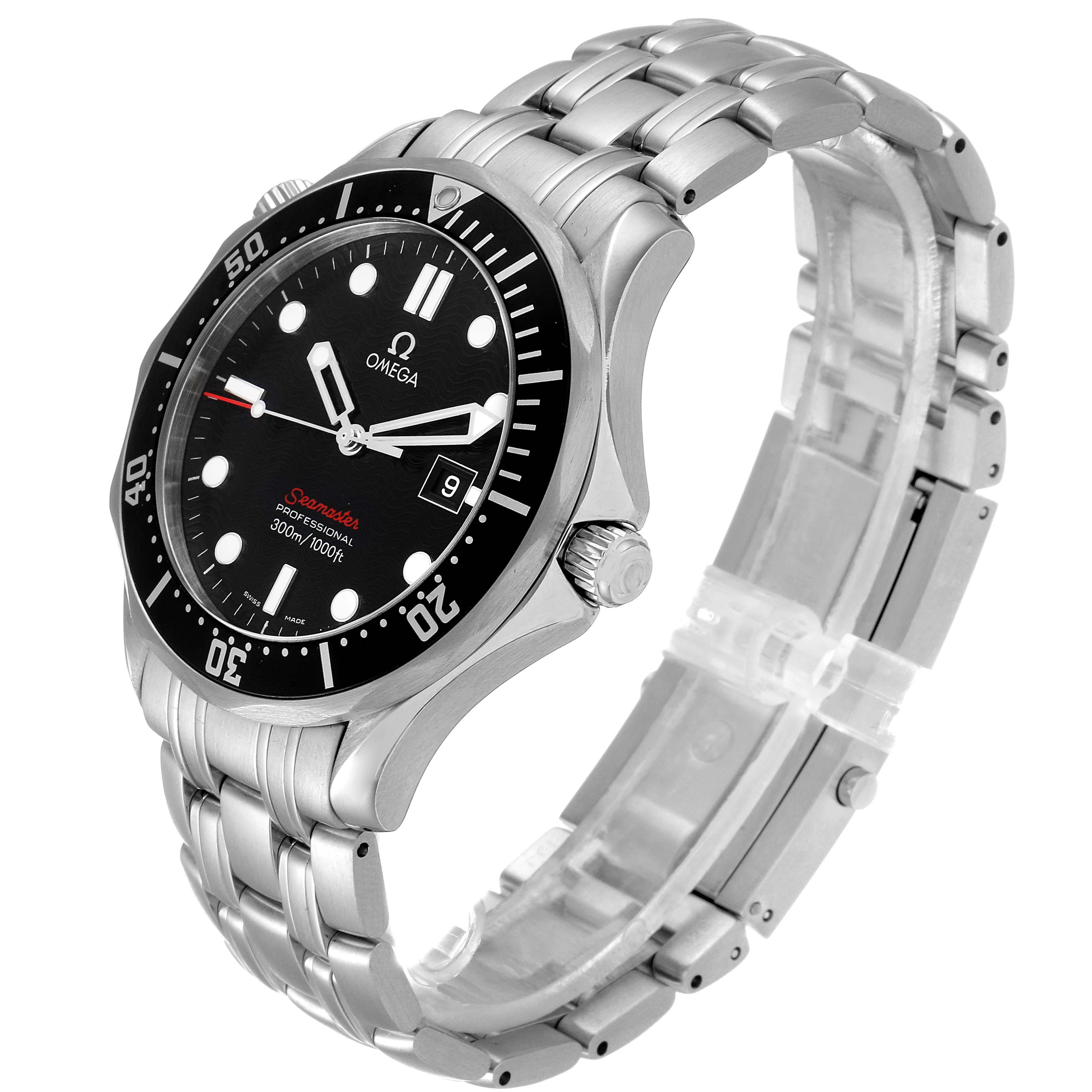 Omega Seamaster 300M Black Dial Steel Mens Watch 212.30.41.61.01.001 ...