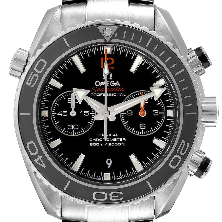Omega Seamaster Planet Ocean 600M Steel Mens Watch 232.30.46.51.01.001 Box SwissWatchExpo