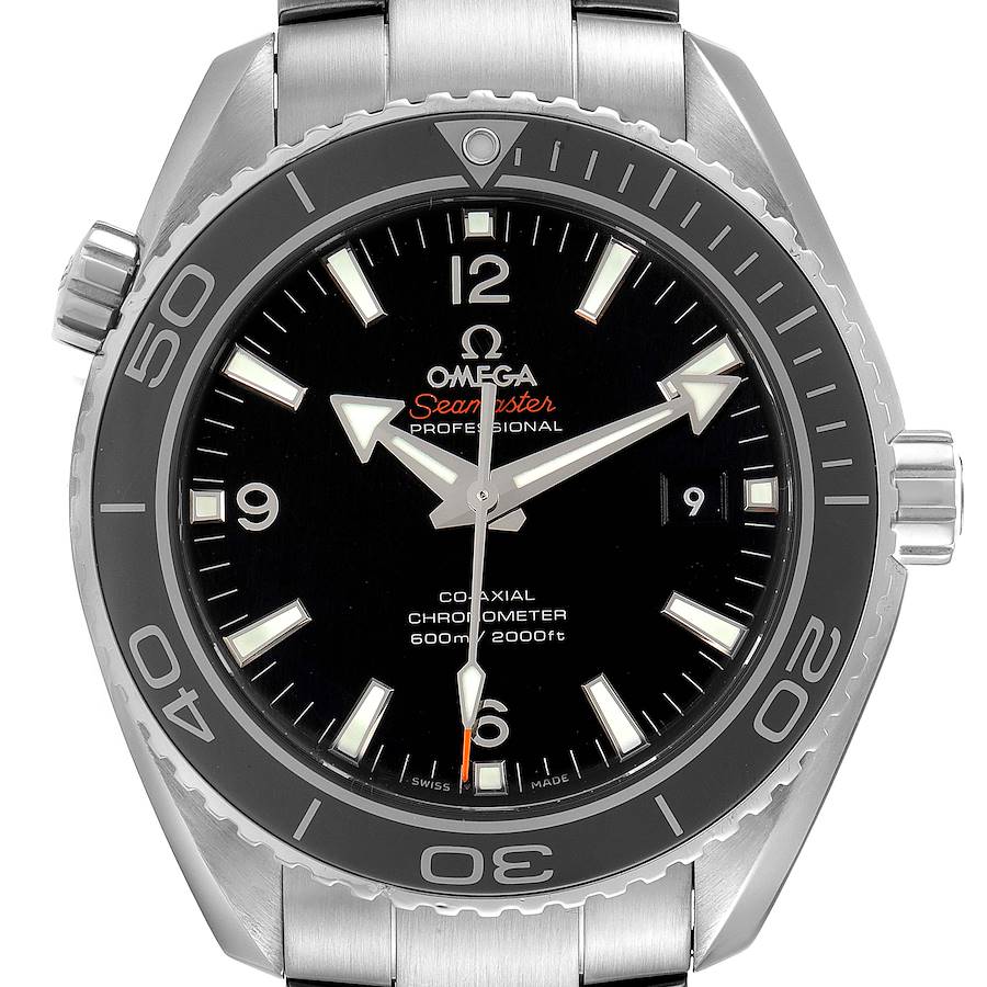 Omega Seamaster Planet Ocean 600M Mens Watch 232.30.46.21.01.001 Card SwissWatchExpo