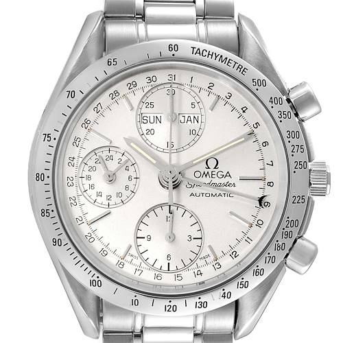 Photo of Omega Speedmaster Day Date Chronograph Mens Watch 3521.30.00 Box Card