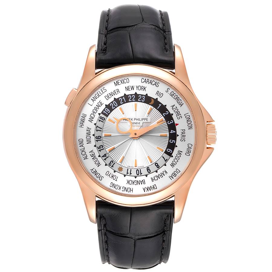 Patek Philippe Complications men's watch in 18k rose gold, self-winding.