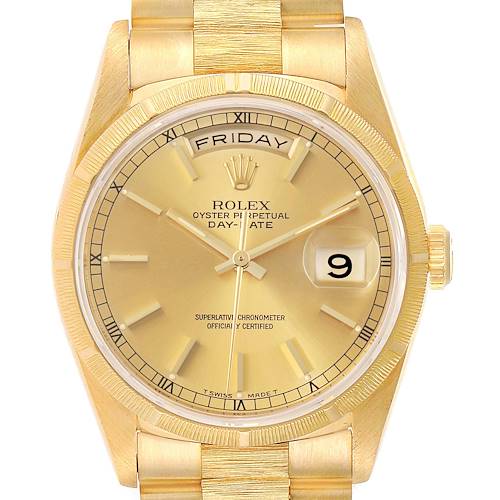 Photo of Rolex President Day-Date 36mm Yellow Gold Mens Watch 18248