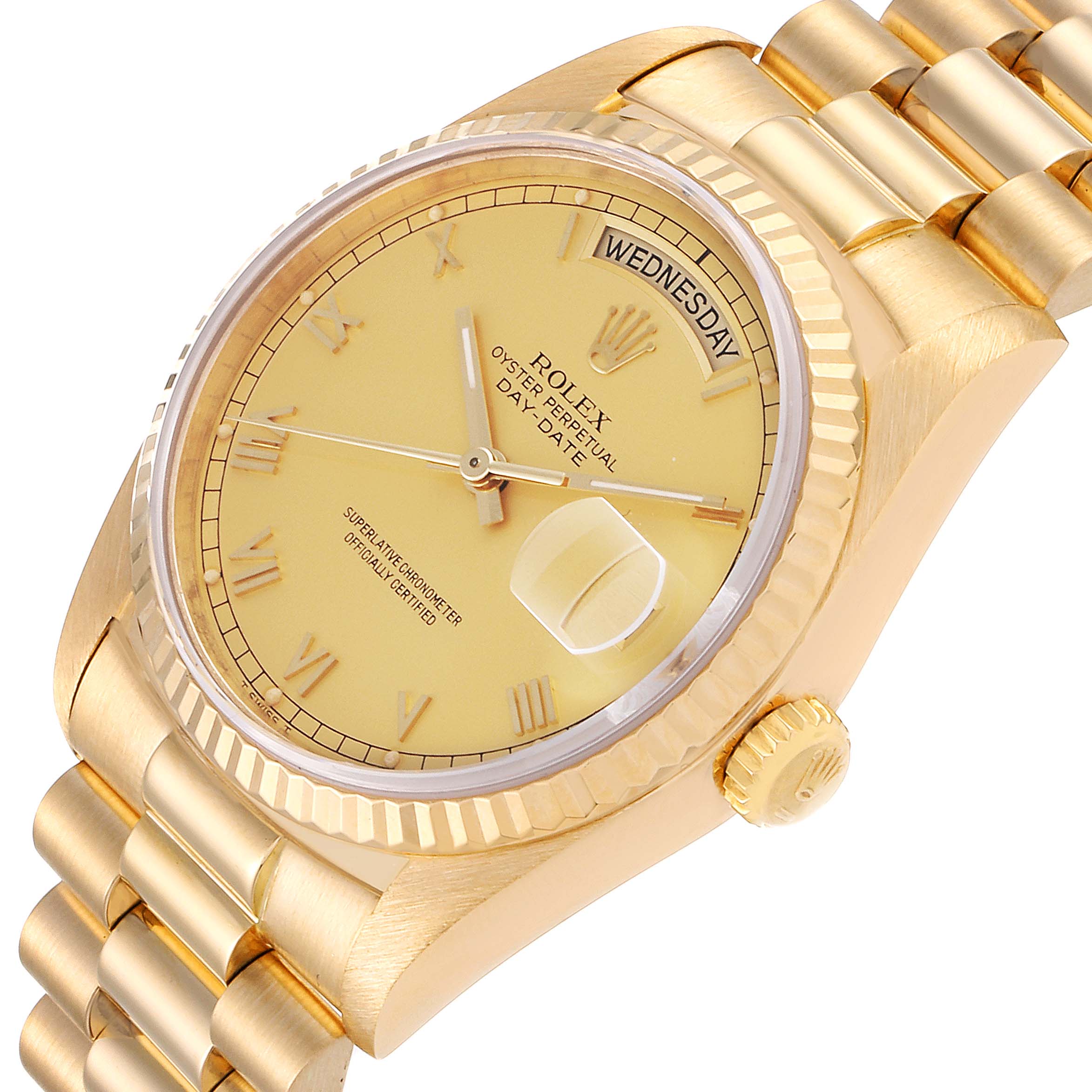 Rolex President Yellow Gold 18238 | Stock 31086 | SwissWatchExpo