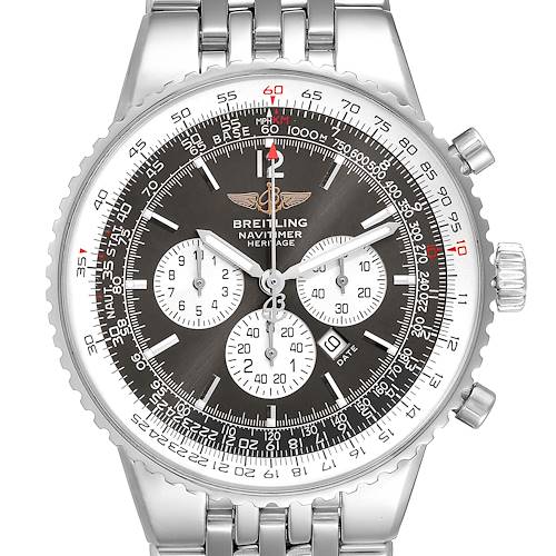 Photo of Breitling Navitimer Heritage Rhodium Dial Steel Mens Watch A35340