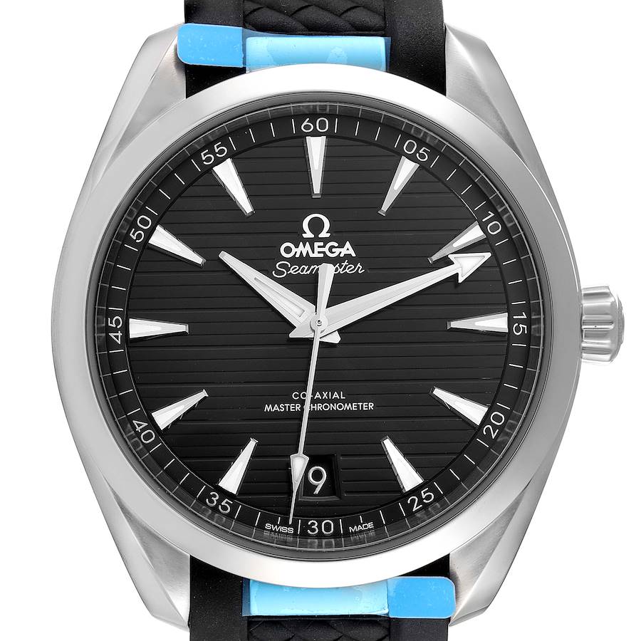 Omega Seamaster Aqua Terra Black Dial Watch 220.12.41.21.01.001 Unworn SwissWatchExpo