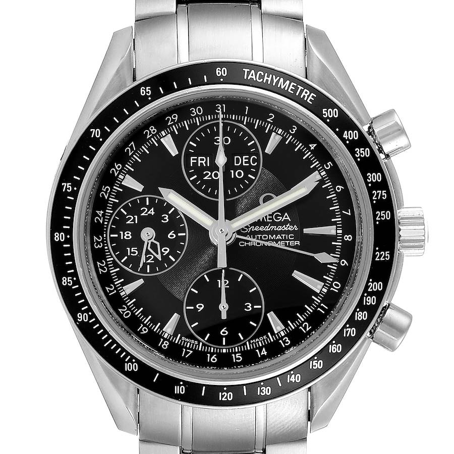 Omega Speedmaster Day-Date 40 Chronograph Mens Watch Watch 3220.50.00 SwissWatchExpo