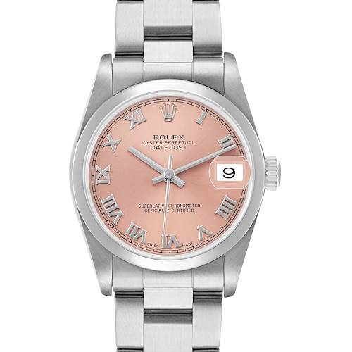 Photo of Rolex Datejust 31 Midsize Salmon Dial Steel Ladies Watch 78240