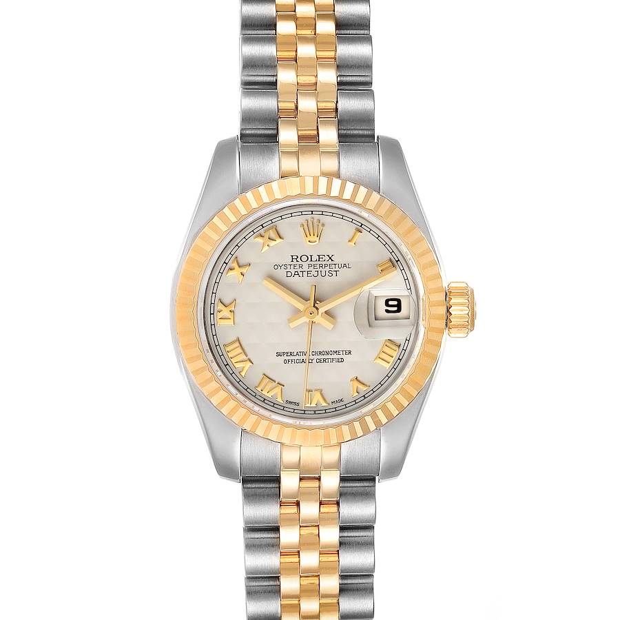 Rolex Datejust Steel Yellow Gold Ladies Watch 179173 Box Papers SwissWatchExpo