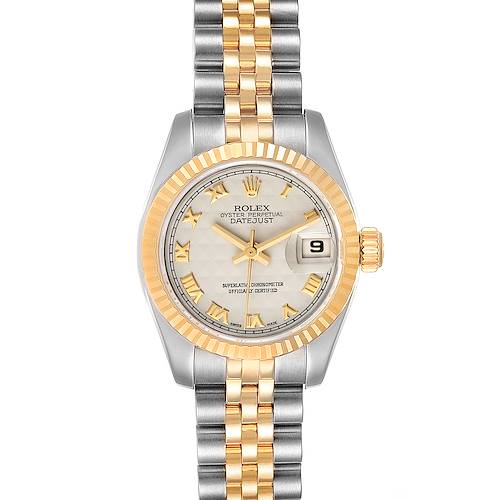 Photo of Rolex Datejust Steel Yellow Gold Ladies Watch 179173 Box Papers