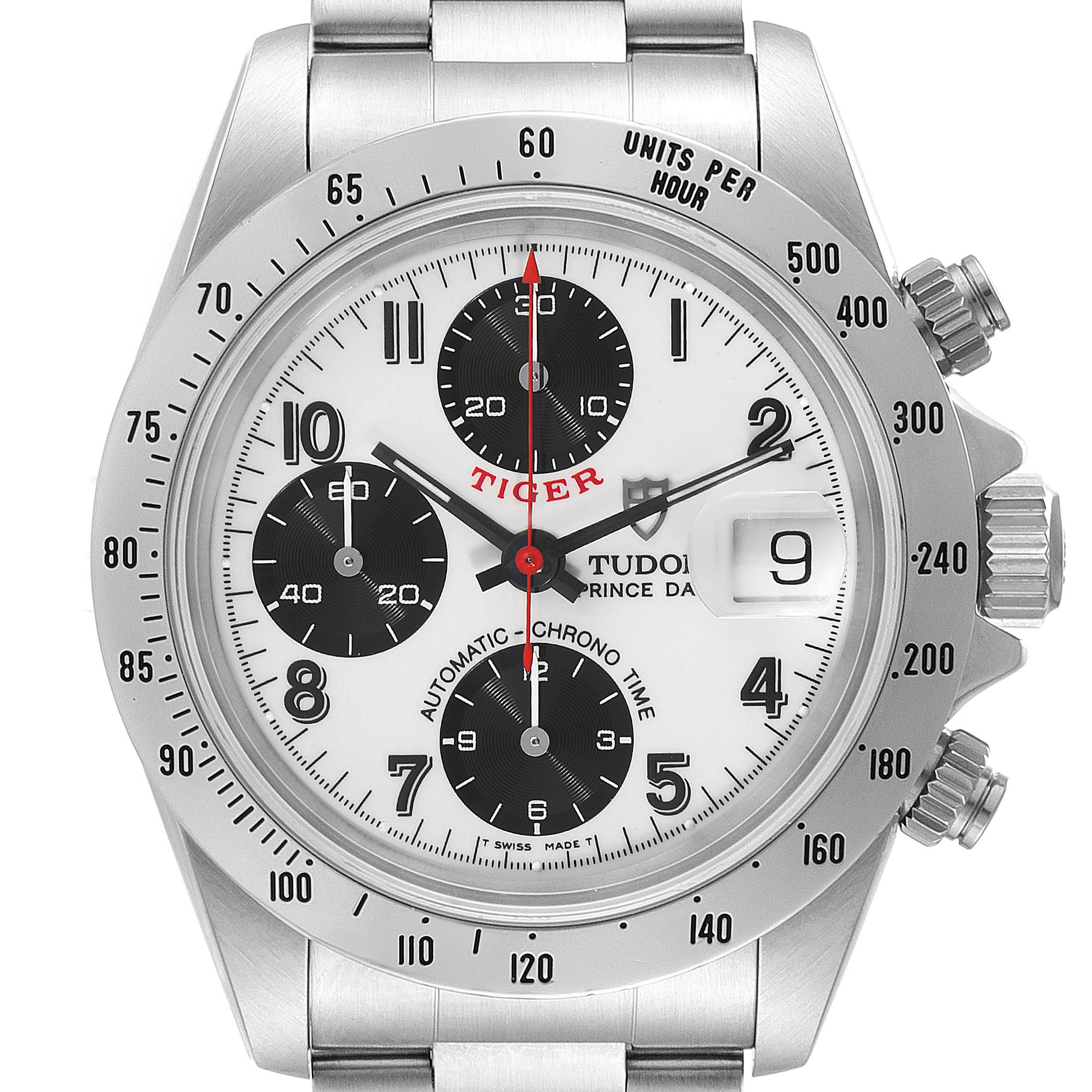 教皇 WOLF Six Piece Watch Winder - British Racing Black