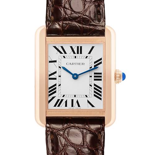 Photo of Cartier Tank Solo Rose Goldl Ladies Watch W5200024 Papers