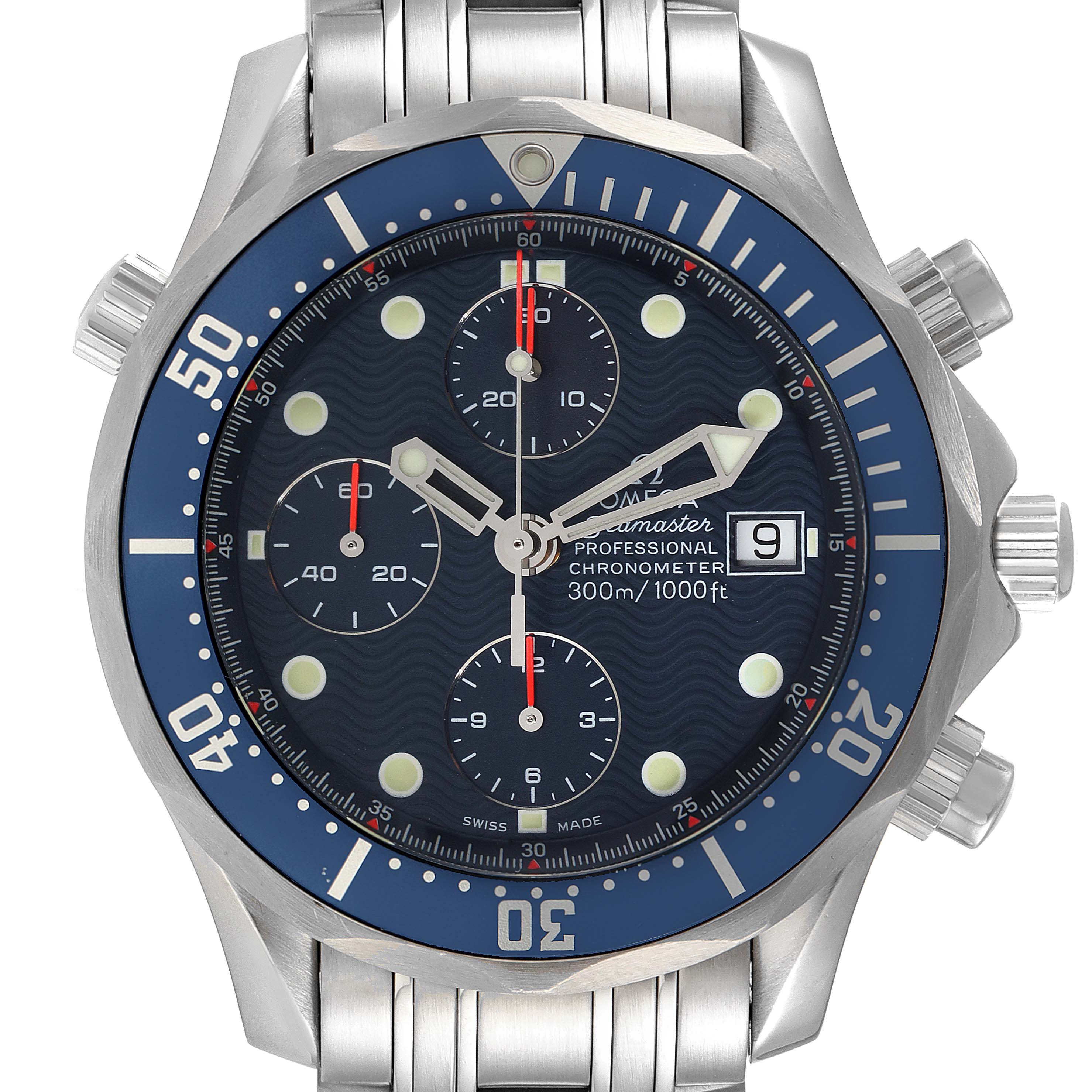 Omega Seamaster Bond Chrono Blue Wave 