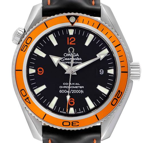Photo of Omega Seamaster Planet Ocean Orange Bezel Steel Watch 2209.50.00