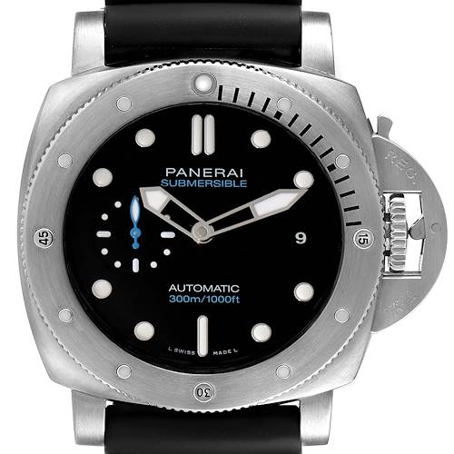 Photo of Panerai Submersible Titanio 1959 3 Days 47mm Mens Watch PAM01305 Box Papers