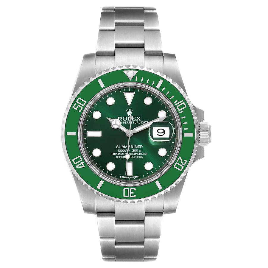 Rolex Submariner Date 2013 Hulk Green Dial Watch