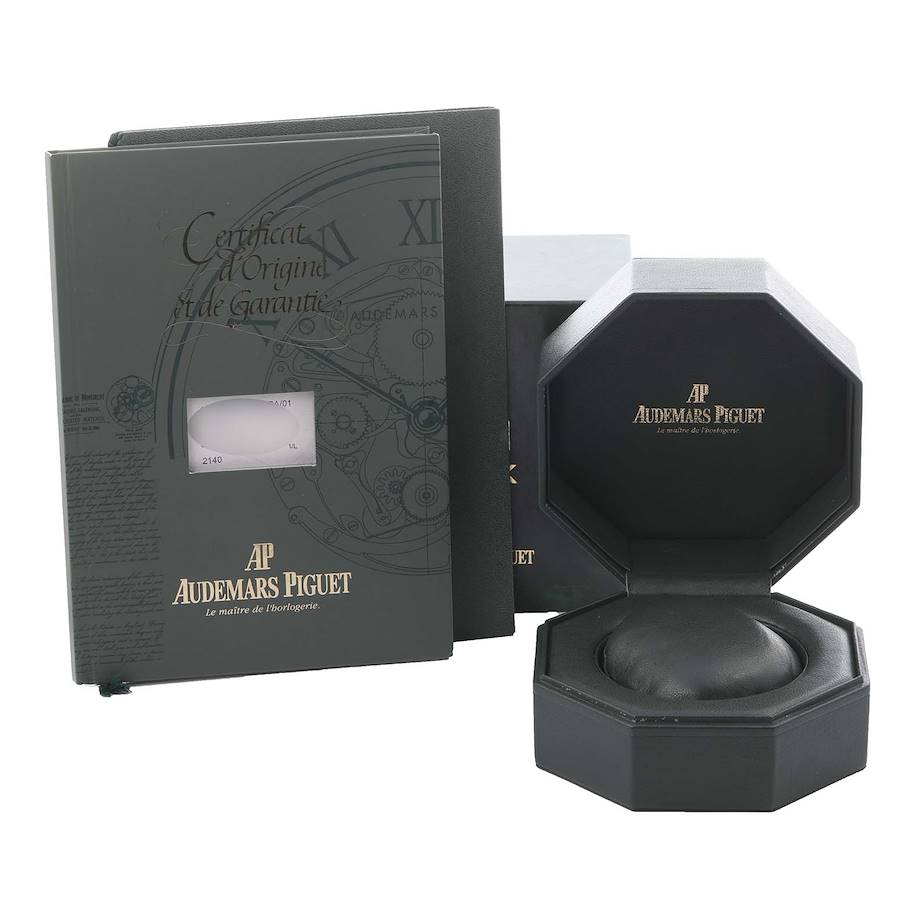Boîte De Service Audemars Piguet - Boîte Verte Avec Carte - Neuf Sans étiquette