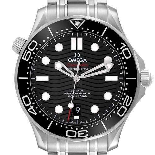 Photo of Omega Seamaster Diver 300M Steel Mens Watch 210.30.42.20.01.001 Box Card