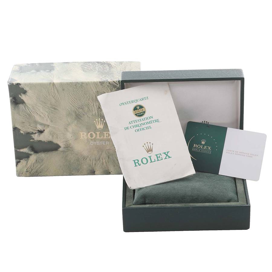 Rolex Oysterquartz Steel and Gold (two tone) 17013 Stock 67055