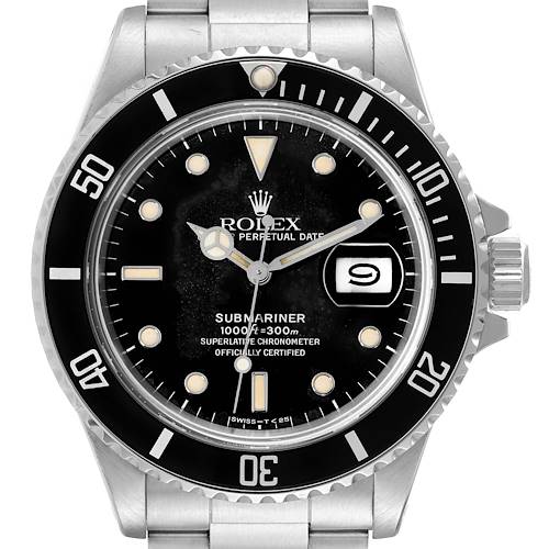 Photo of NOT FOR SALE Rolex Submariner Black Dial Steel Vintage Mens Watch 168000 Box Papers PARTIAL PAYMENT