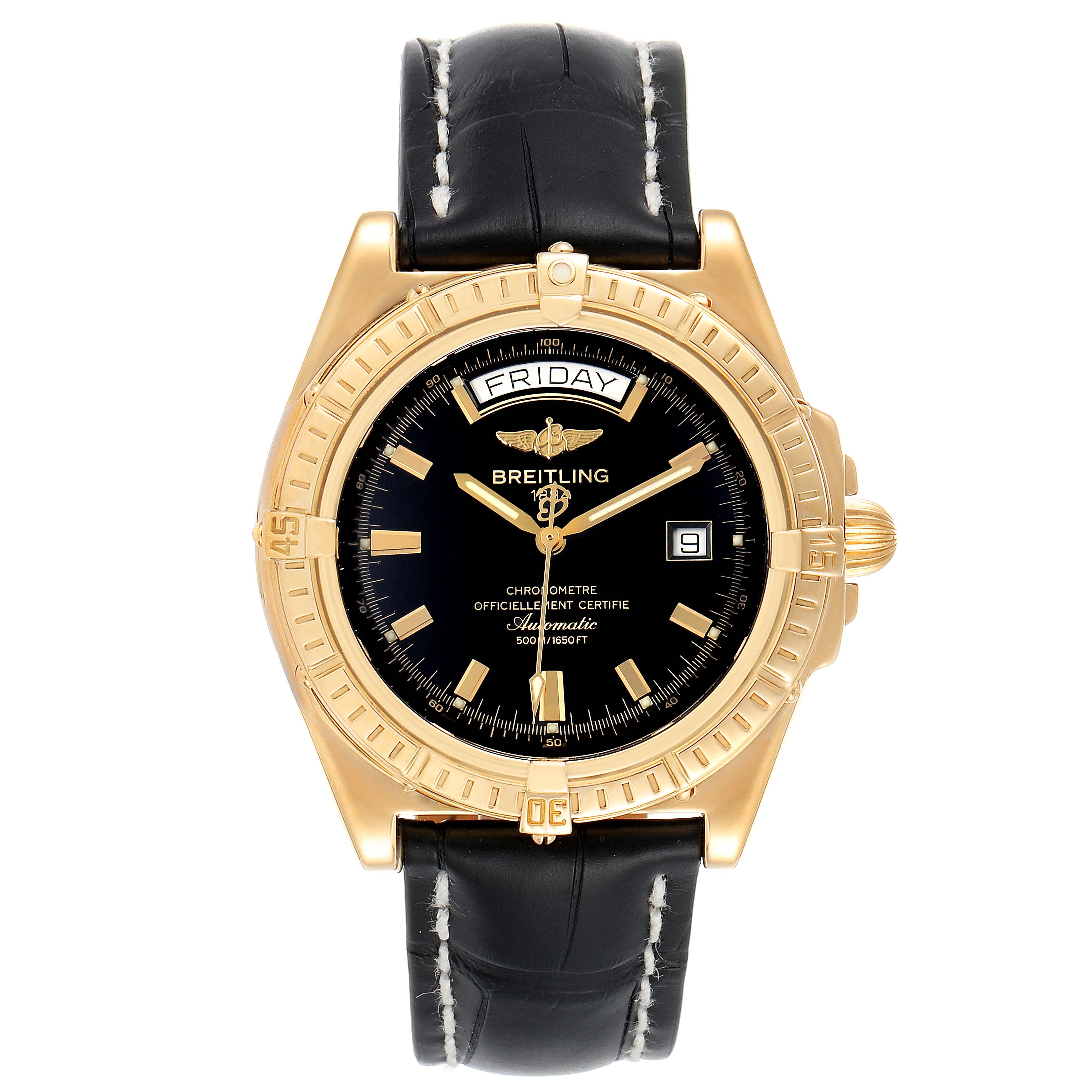 Breitling Windrider Yellow Gold K45355 | Stock 31224