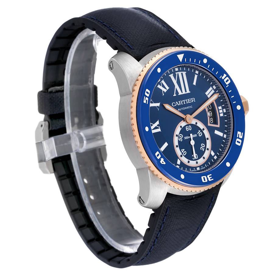 Cartier Calibre de Cartier Steel and Gold (two tone