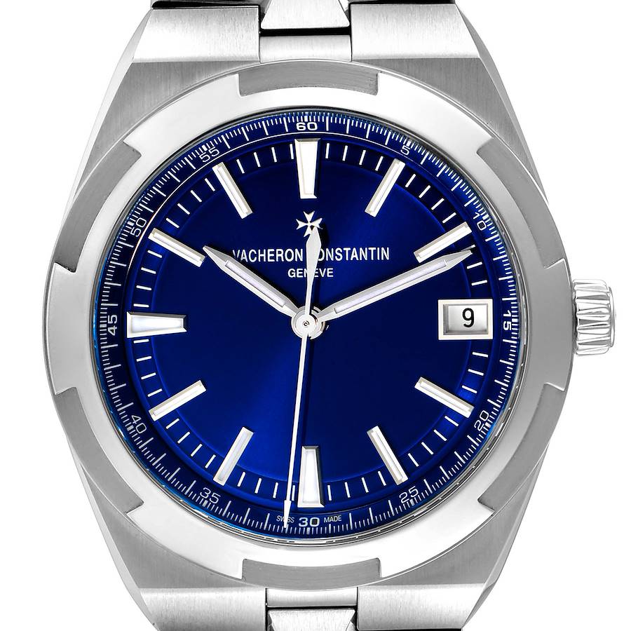 NOT FOR SALE Vacheron Constantin Overseas Blue Dial Steel Mens Watch 4500V Box Papers PARTIAL PAYMENT SwissWatchExpo