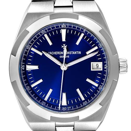 Photo of NOT FOR SALE Vacheron Constantin Overseas Blue Dial Steel Mens Watch 4500V Box Papers PARTIAL PAYMENT