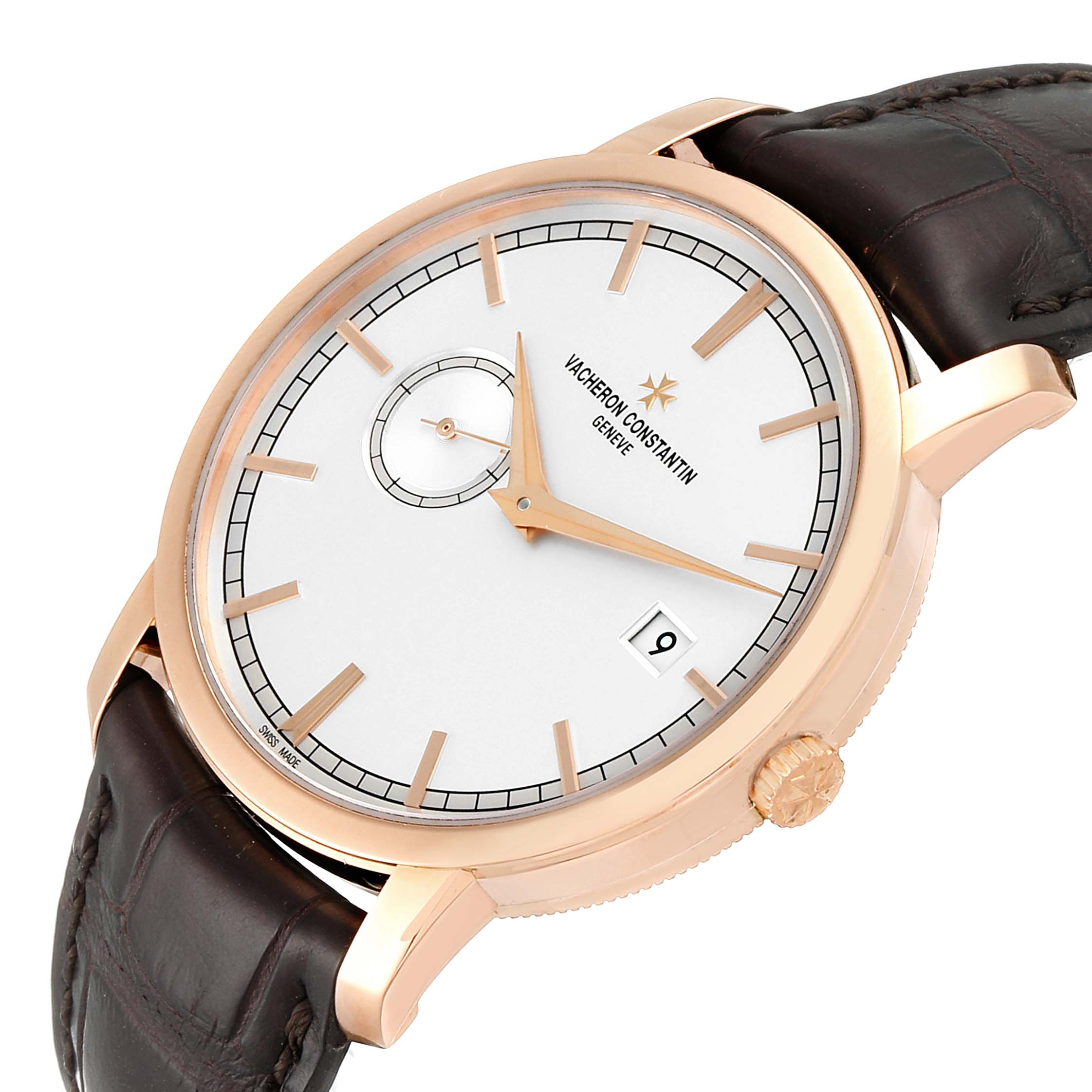 Vacheron Constantin Traditionnelle Rose Gold Mens Watch 87172 Box ...