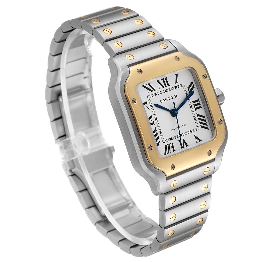 Cartier Santos Steel and Gold (two tone) W2SA0007 Stock 37329