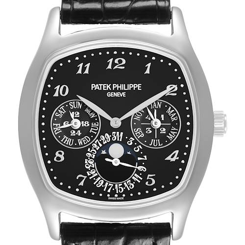 Photo of Patek Philippe Complications Perpetual Calendar White Gold Watch 5940 Box Papers