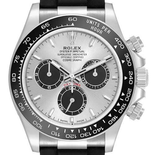 Photo of Rolex Daytona White Gold Silver Dial Mens Watch 126519 Unworn
