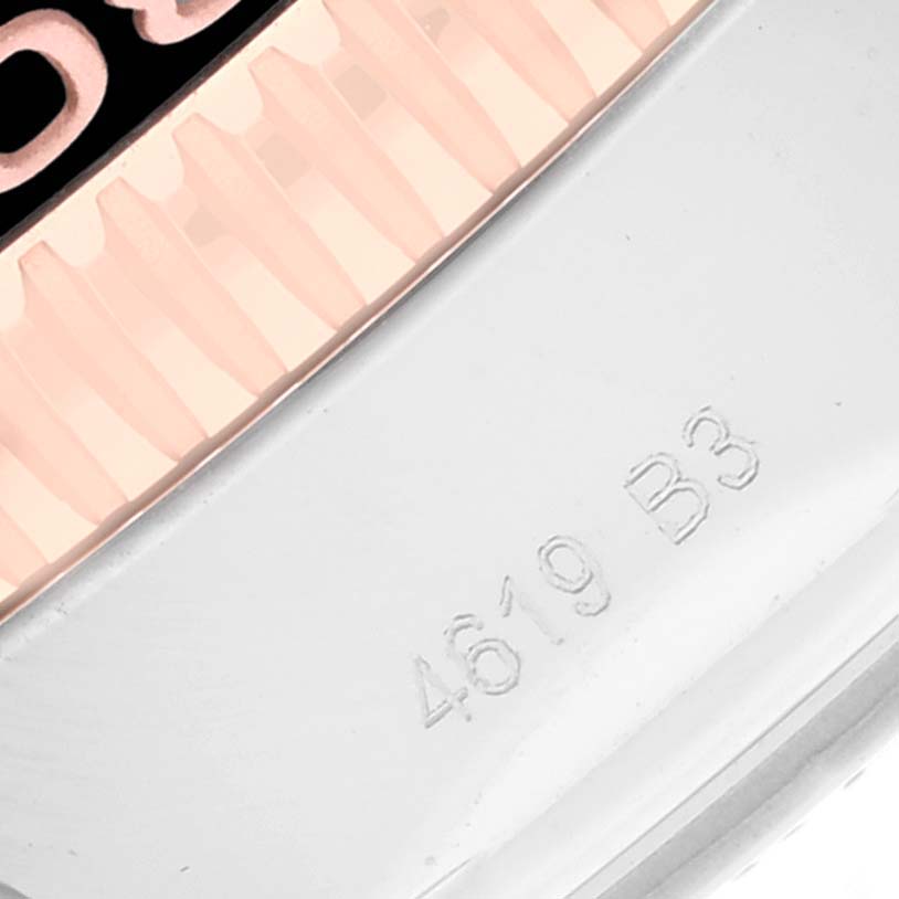 The image shows a close-up of the bezel and engraved serial number of a Breitling Superocean U1331312/BG50/279S/A20D.4 Men
s Steel and Gold (two tone) Black Dial U1331312/BG50/279S/A20D.4 Men
s Steel and Gold (two tone) Black Dial watch.