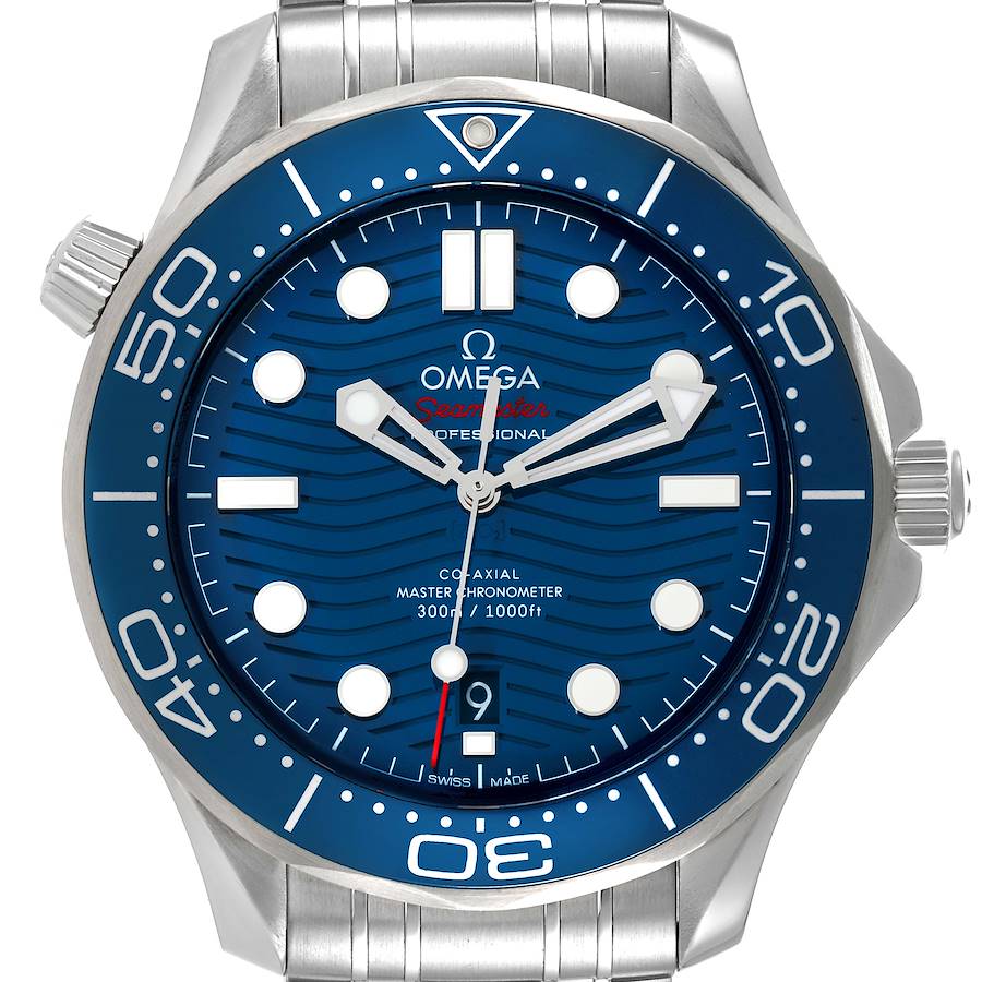 Omega Seamaster Co-Axial 42mm Mens Watch 210.30.42.20.03.001 Box Card SwissWatchExpo