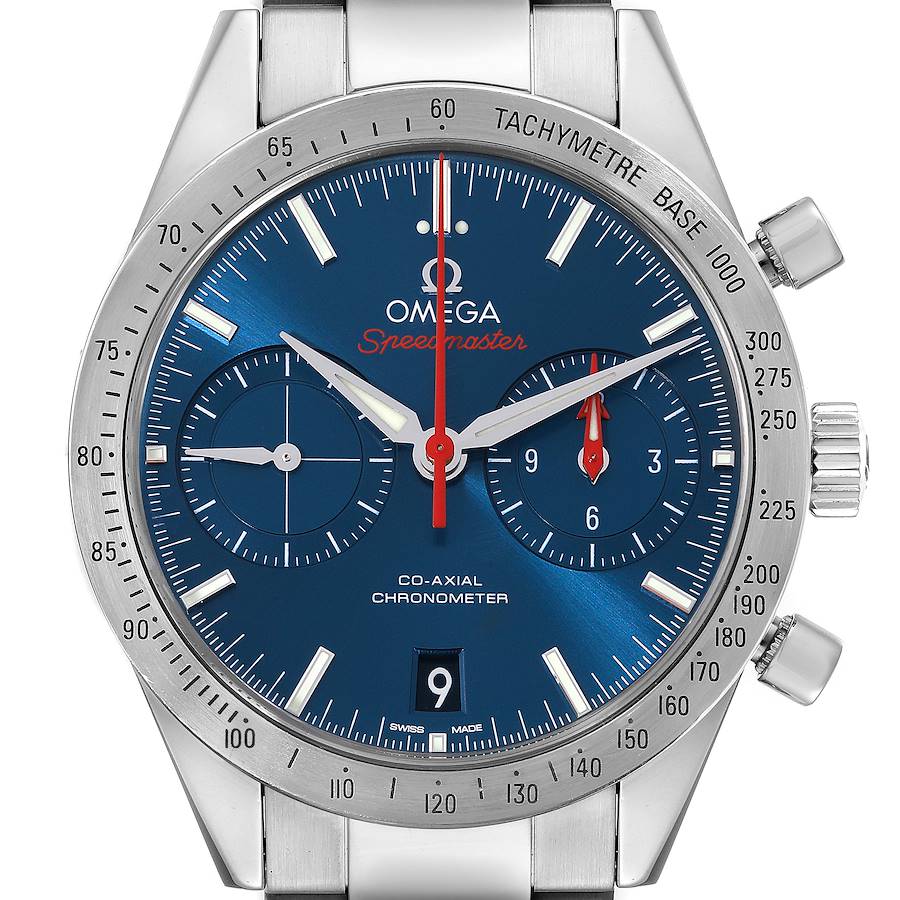 Omega Speedmaster 57 Co-Axial Chronograph Steel Mens Watch 331.10.42.51.03.001 SwissWatchExpo