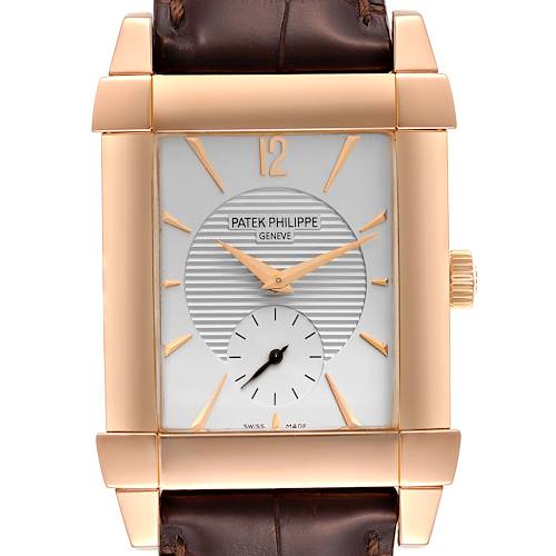 Photo of NOT FOR SALE Patek Philippe Gondolo Small Seconds Rose Gold Silver Dial Mens Watch 5111 PARTIAL PAYMENT