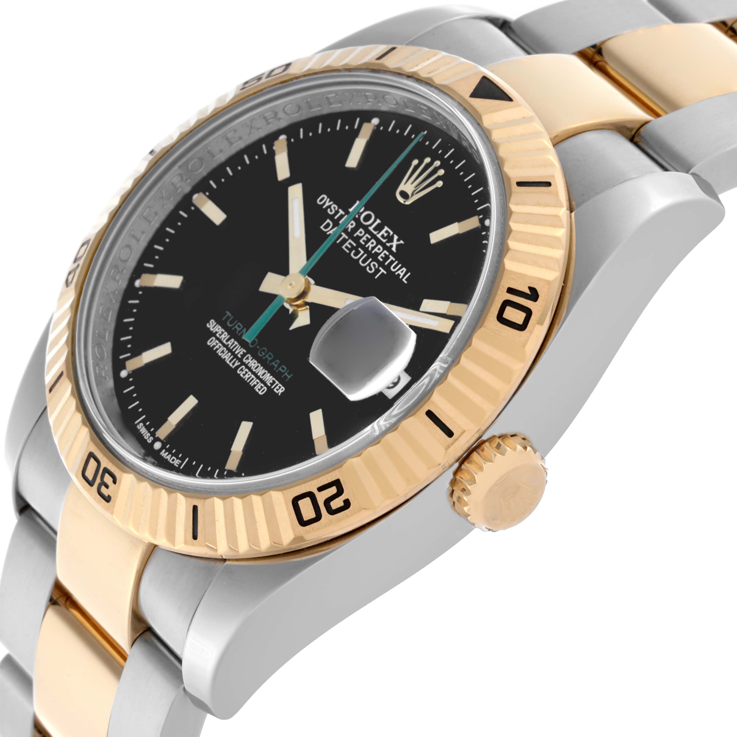『想いよ... 届け』油絵 Rolex Turn-o-Graph Steel and Gold (two tone) 116263 | Stock