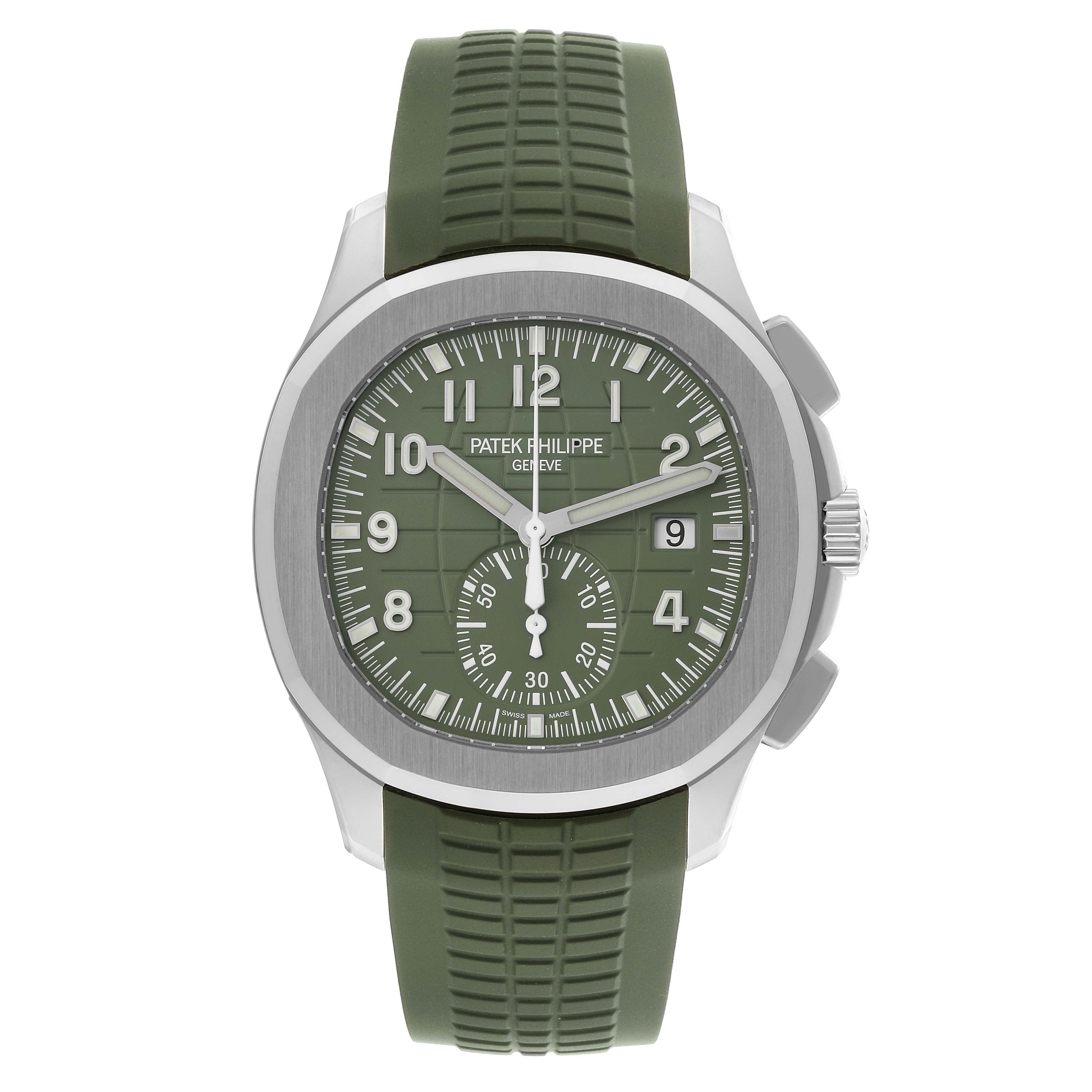 Patek 5167 green strap hotsell