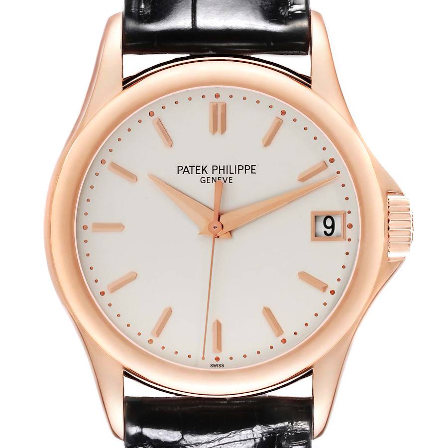 Patek Philippe Calatrava Rose Gold Automatic Mens Watch 5127R SwissWatchExpo