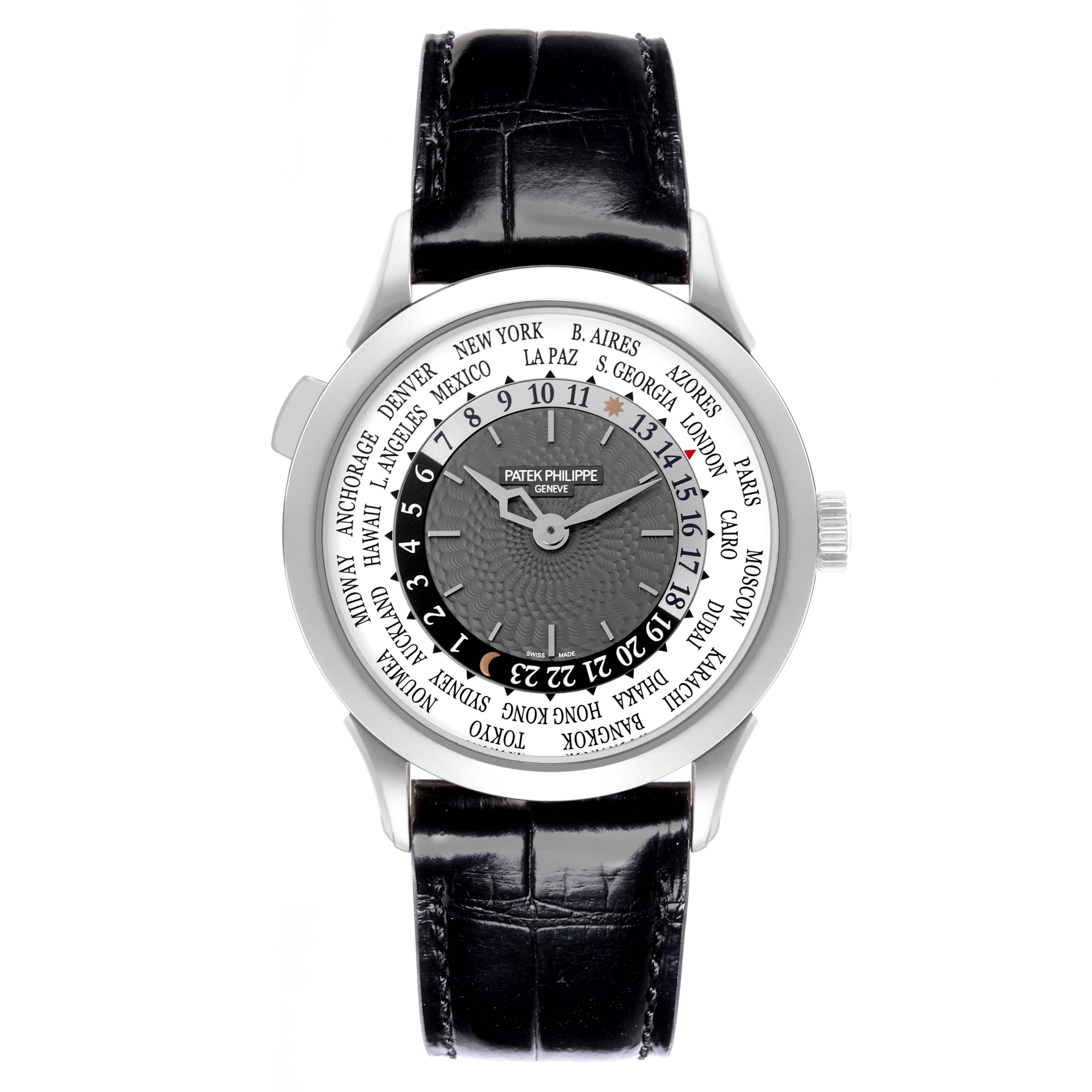 Patek Philippe 5230P用 純正PTバックル 43233) Patek Philippe 5230P World Time Platinum NEW MODEL