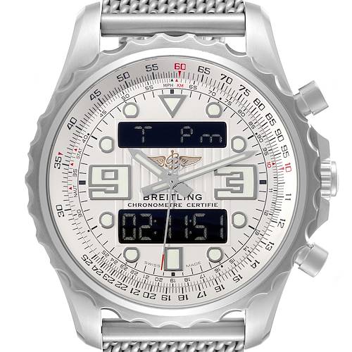 Photo of Breitling Professional Chronospace Steel Mens Watch A78365 Box Papers