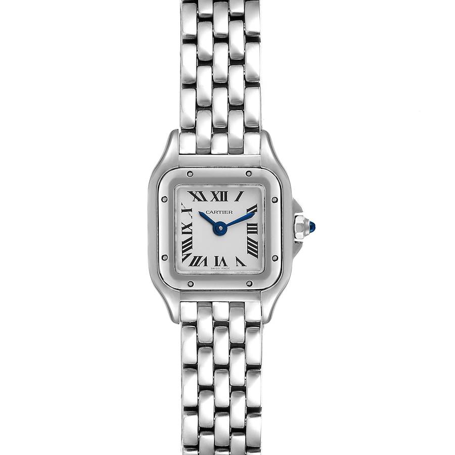 Cartier Panthere Mini Stainless Steel Ladies Watch WSPN0019 Box Papers SwissWatchExpo