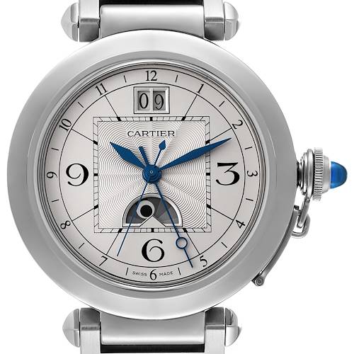 Photo of Cartier Pasha XL Big Date MoonPhase Steel Mens Watch W31093M7